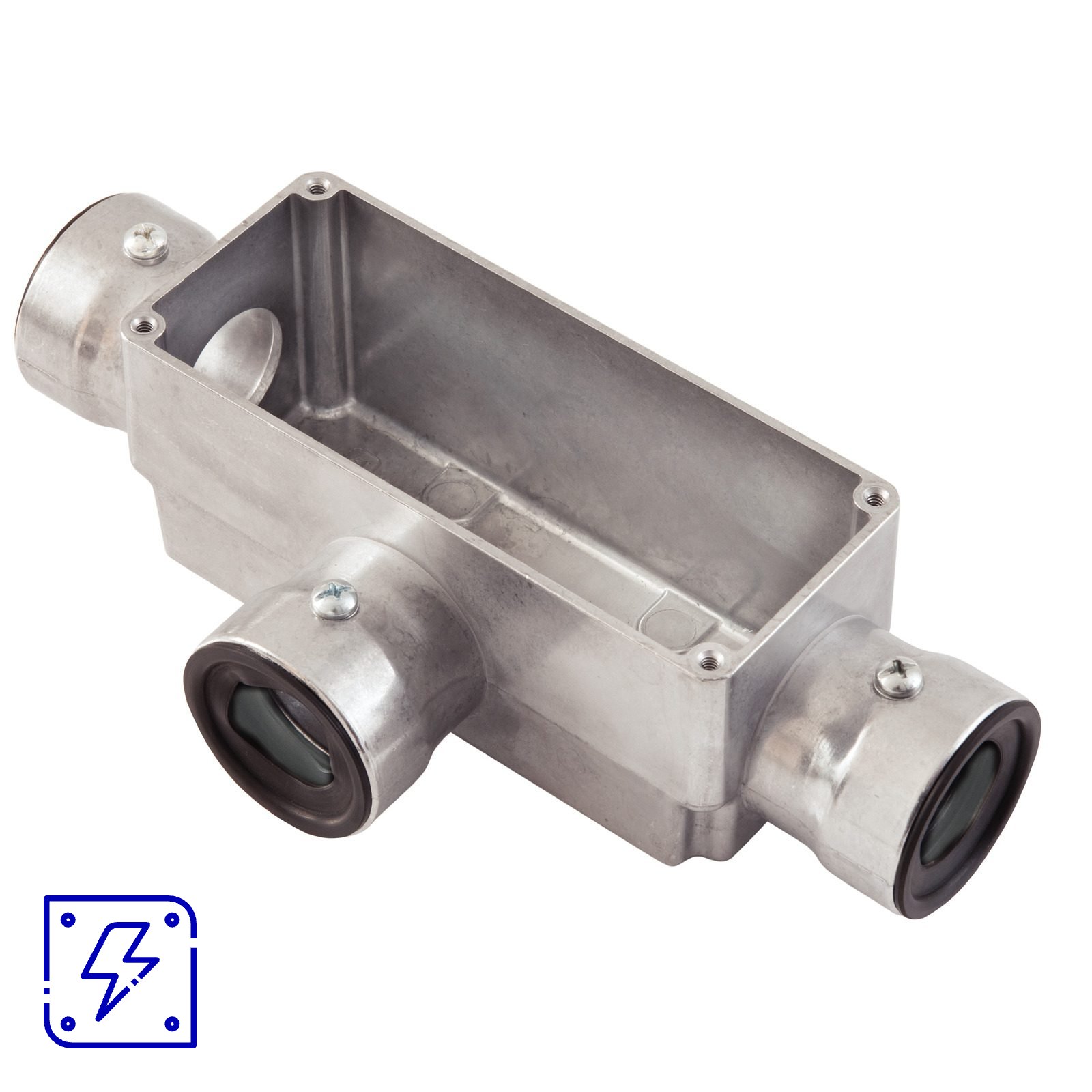 Condulete 3/4" Tipo T Classe IV Tramontina com Vedação 12 UNIDADES EMB.MINIMA