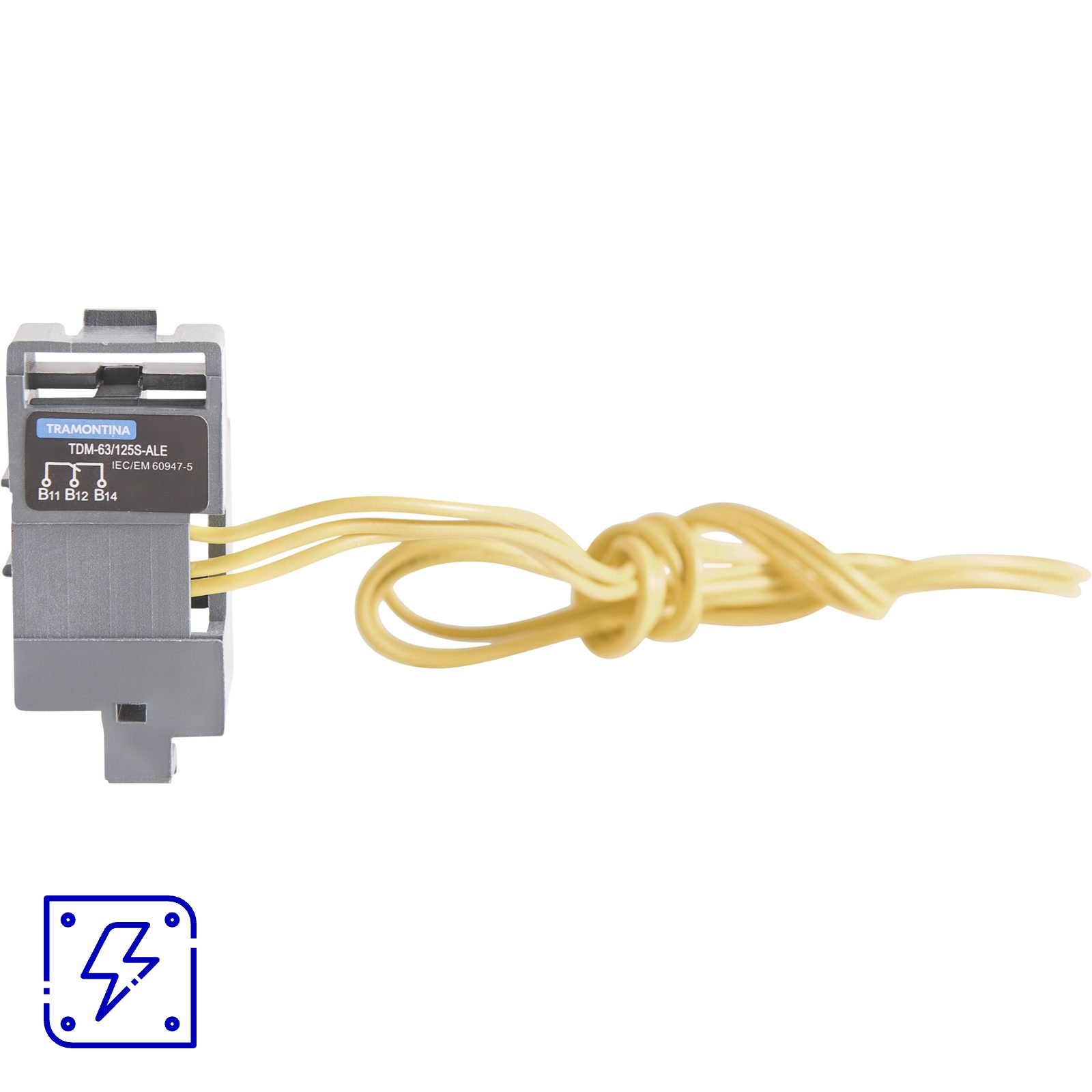 Contato de Alarme TDM Tramontina para Disjuntor Caixa Moldada Frame 63 A 125 A Lado Esquerdo 1 UNIDADES EMB.MINIMA