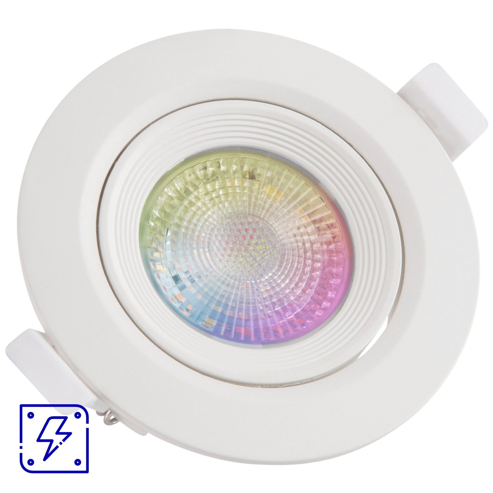 Spot Redondo de Embutir Tramontina Smart Led 350 lm 5 W 1 UNIDADES EMB.MINIMA
