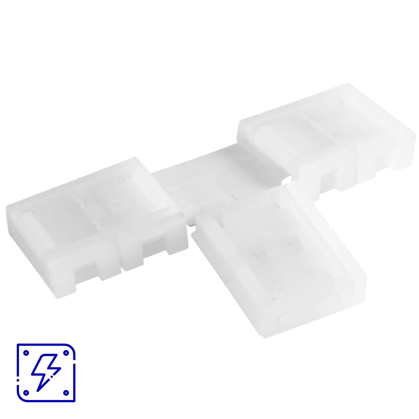 Conectores em T Tramontina para Fita LED SMD 14,5 W 12-24 VDC com 20 Peças 1 UN. EMB.MINIMA