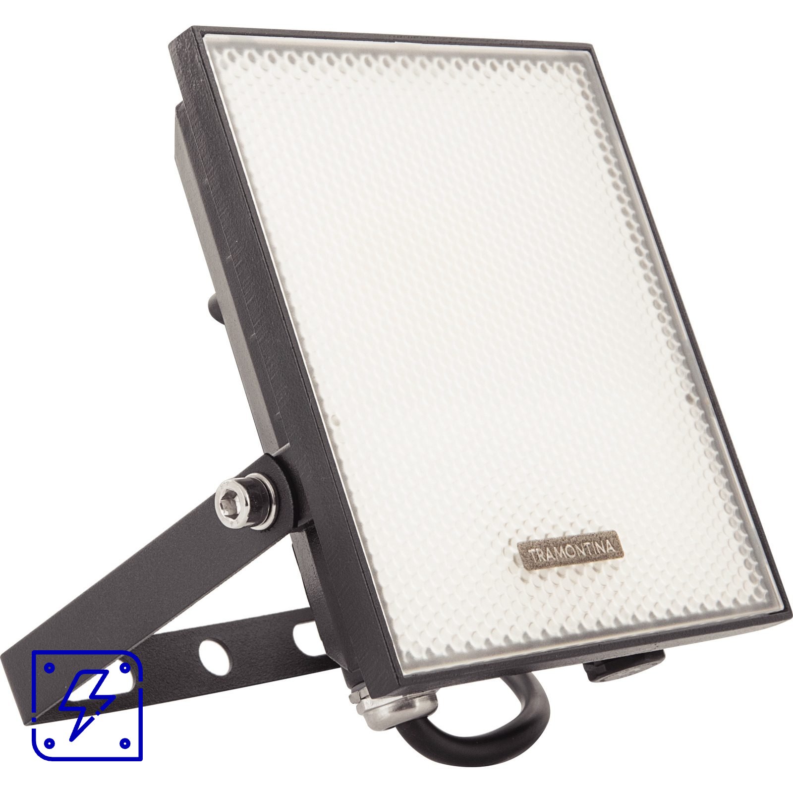 Refletor LED Tramontina 10 W 3000 K Luz Amarela em Policarbonato 1 UNIDADES EMB.MINIMA