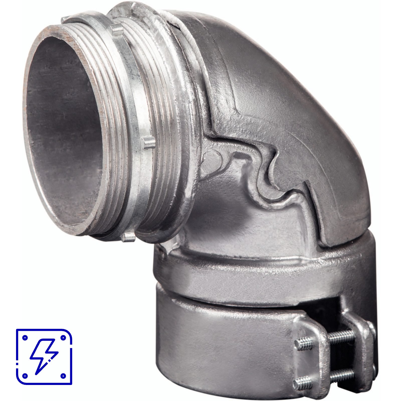 Conector Curvo 3" Tramontina com Rosca 5 UNIDADES EMB.MINIMA