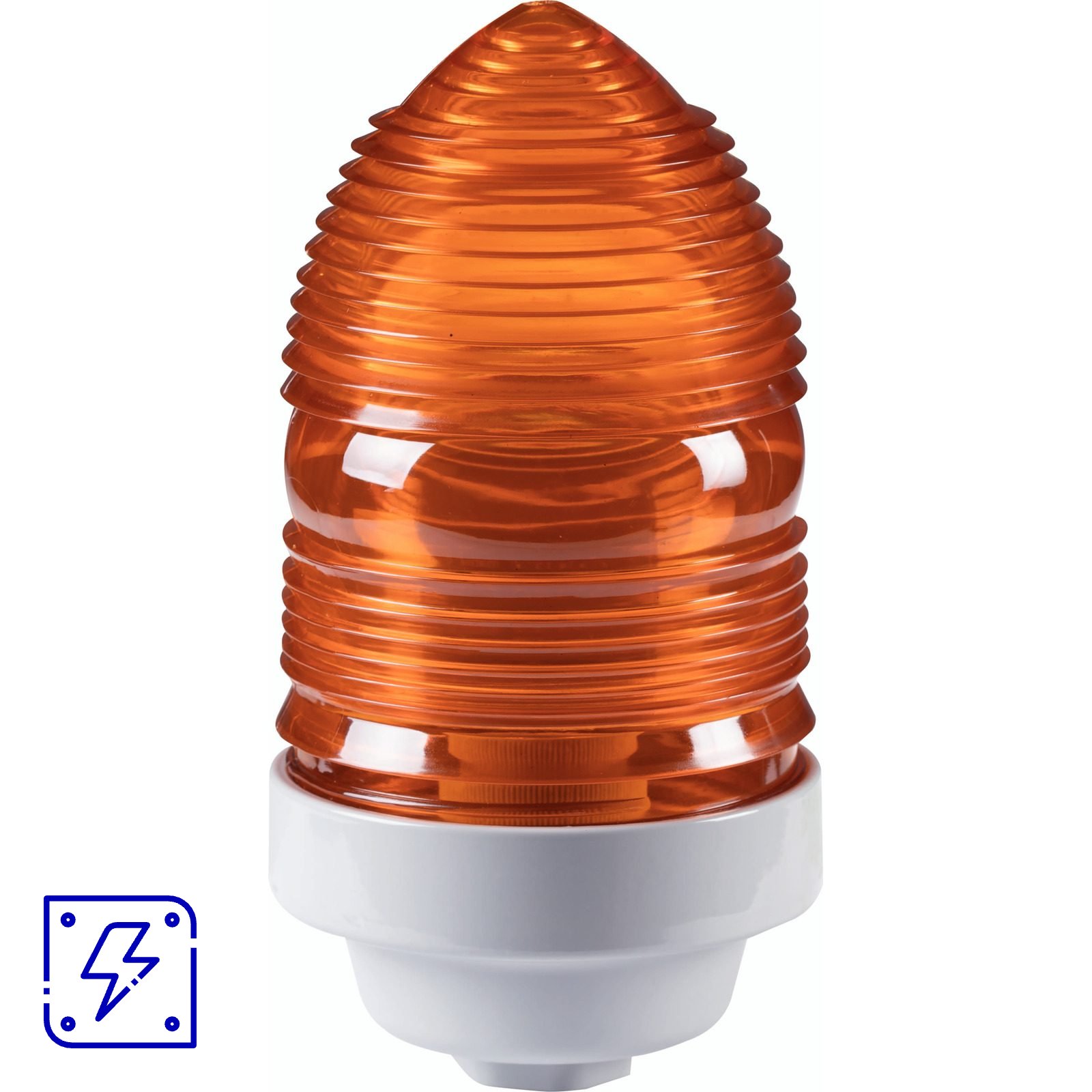 Sinalizador Simples Amarelo 60 W Tramontina em Alumínio 1 UNIDADES EMB.MINIMA