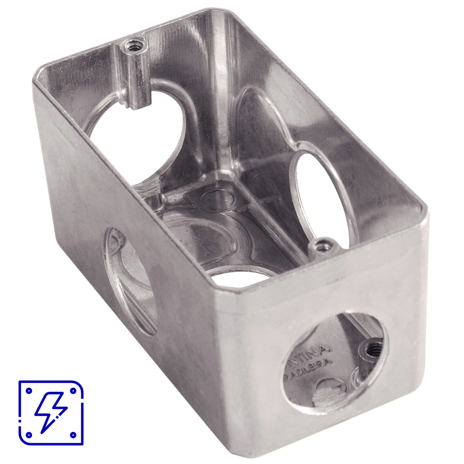 Condulete Múltiplo Flexor 3/4" Tramontina Tipo X sem Tampa 12 UNIDADES EMB.MINIMA